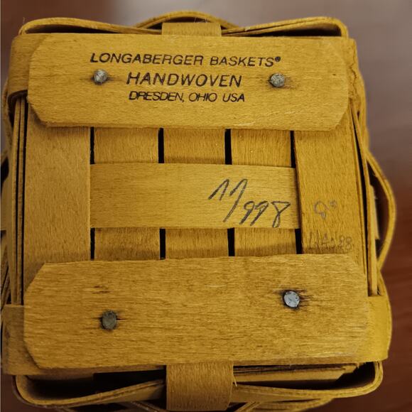 EUC Longaberger Thyme Basket Garden Splender Liner and Protector - Picture 4 of 4